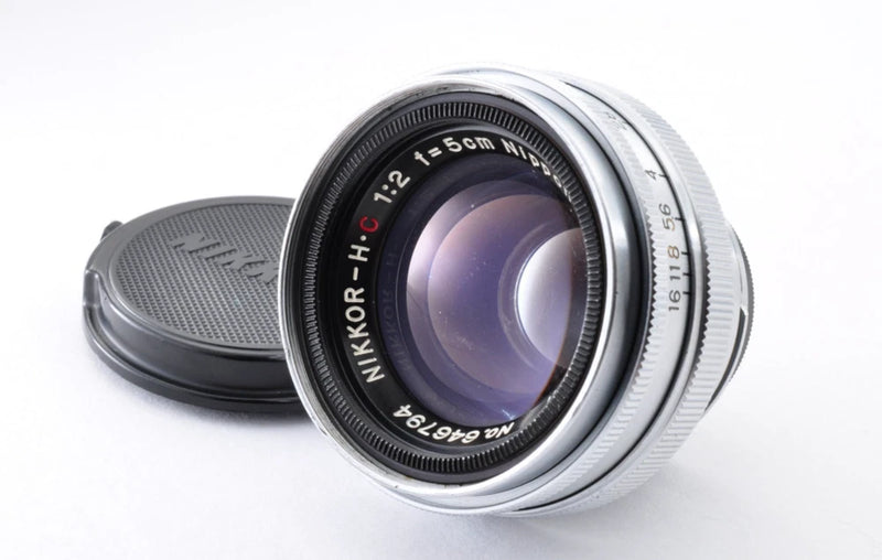 Nikon Nippon Kougaku NIKKOR-H.C 5cm f/2 S Mount MF Lens "Excellent" Japan #85304