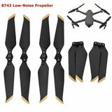 4X Propellers For DJI MAVIC 2 Pro/Zoom Drone 8743 Low-Noise Quick-Release Blades