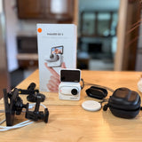 Insta 360 Go 3 64gb white with Bundle of Accessories! few uses