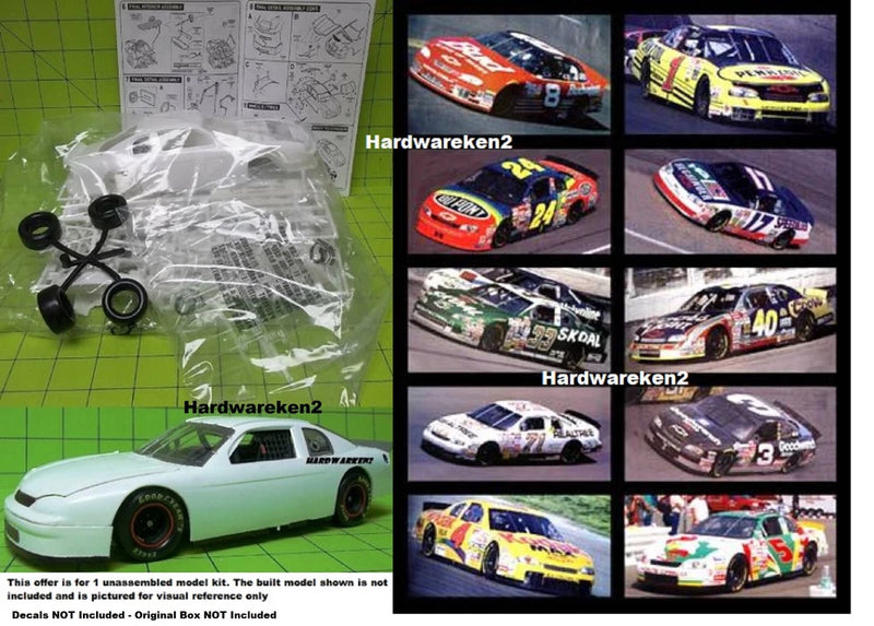 DONOR NASCAR 1997-1999 SLABSIDE NASCAR MONTE CARLO  - REVELL MONGRAM 1/24