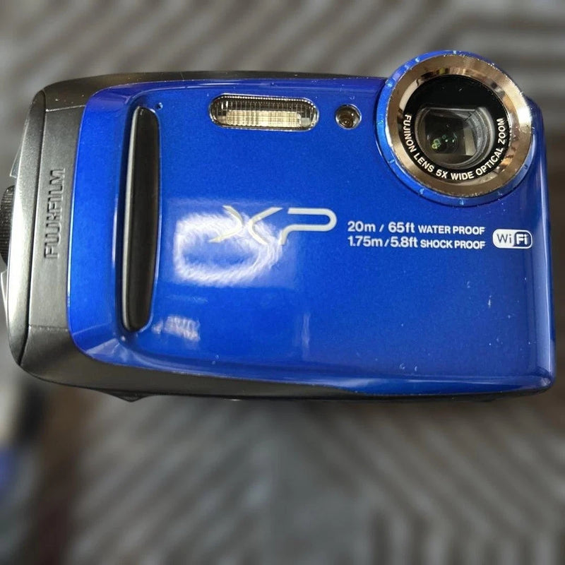 Fujifilm XP120 Waterproof Digital Camera 20m 5x Zoom Wi-Fi Tested