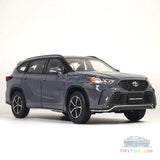 1:32 Toyota Highlander XSE Model Car Diecast Toy Vehicle Collection Gift Grey Battery