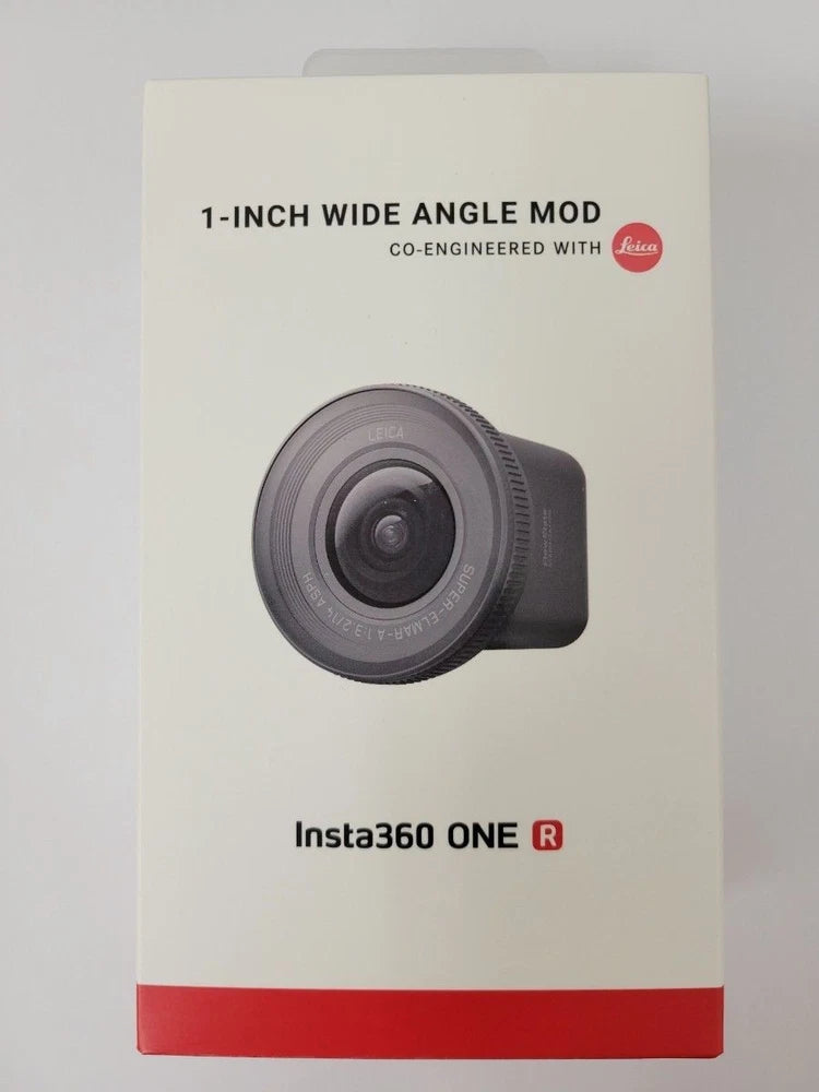 Insta360 ONE R RS 1-Inch Wide Angle Lens Mod 5.2K Unused NEW From Japan