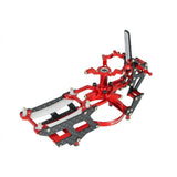 Microheli Aluminum/Carbon Fiber Main Frame (RED) - OMP HOBBY M1 / EVO