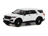 2022 Ford Police Interceptor Utility 1:64 Scale Model - Greenlight 43004-BLANK