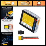 300W Smart RC Lipo Battery Charger 1S-6S, 15A XT60/PD Dual Input, QC & PD3.0 Sup Battery