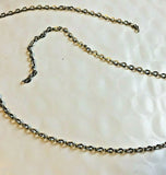 24" Natural Metal Chain Detail Item For Model Cars Wrecker 1/24 1/25 G Scale