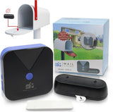 : Mail Alarm - Long Range Wireless Mailbox Alert - LED Light Battery