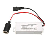 24V-72V To 12V 15A 180W Car Power Converter Module Cigarette Lighter Plug Spare