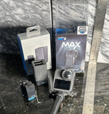 GoPro MAX 360 Action Camera Spherical 5.6K30 HD 16.6MP 3 batteries double charge