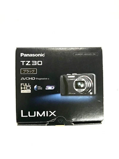 Panasonic Lumix TZ30 Digital Camera 20x Optical Zoom Black From Japan