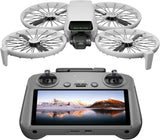 DJI Flip drone with controller, folding propellers, front display screen
