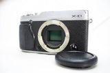FUJIFILM Mirrorless SLR Camera X-E1 Body Silver FX-X-E1S From Japan Excellent++