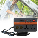 300W Car Pressure Converter 12V Direct To 220V Alternating Lightweight Design Sa