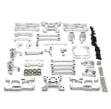 WLtoys 1/14 144016 144018 rc car Aluminum metal Upgraded Parts DIY Silver New