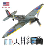 VOLANTEXRC 4-CH RC Plane, Spitfire V2 Remote Control Airplane for Adult Beginner