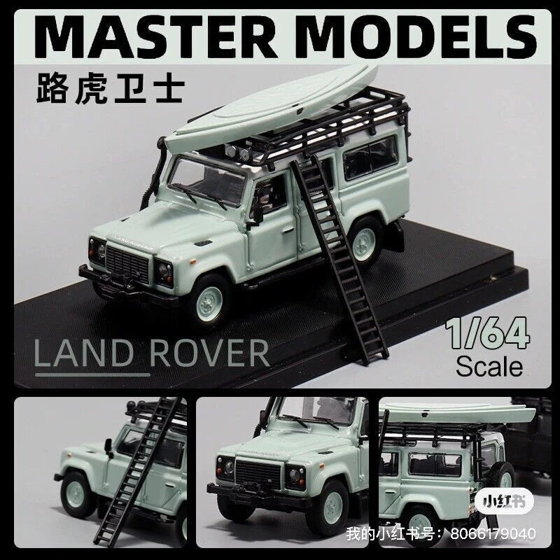 Master 1:64 Lan~over Defender 110 Diecast Toys Car Model Gift With Accessories