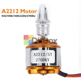 A2212 930/1000/1400/2200/2700KV Brushless Drone Outrunner Motor Fo RC Helicopter