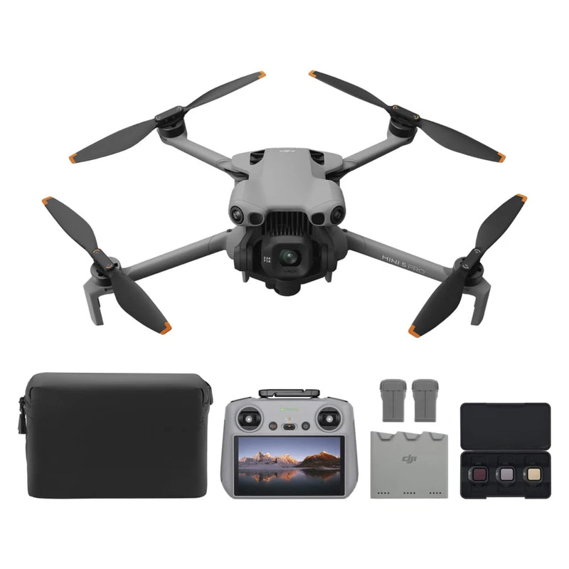 Drone with Camera 1 Inch CMOS 4K Fly More Combo Plus DJI Mini 5 Pro Life
