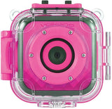 Volkano Kids Funtime Series Waterproof Action Camera, Pink, VK-10012-PK