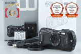 "Count 3" Ricoh PENTAX WG-80 Black 16.0 MP Waterproof Action Camera w/ Box