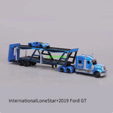 GB Maisto 1:64 Lonestar Ford GT Trailer Transporters Model Diecast Collect Car