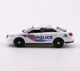 ZD 1:64 596 Taurus MPDC Washington Police Interceptor Model Diecast Metal Car BN