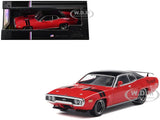1971 PLYMOUTH GTX RALLY RED 1/43 DIECAST MODEL CAR BY IXO IA43005