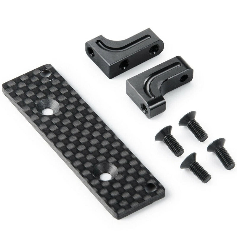 1/10 RC Car Alloy Servo Mount Carbon Plate Kit For Axial Capra 1.9 UTB AXI03004