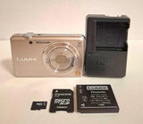 Panasonic LUMIX DMC-FH8 Pink Gold Digital Camera MINT English not available Gift