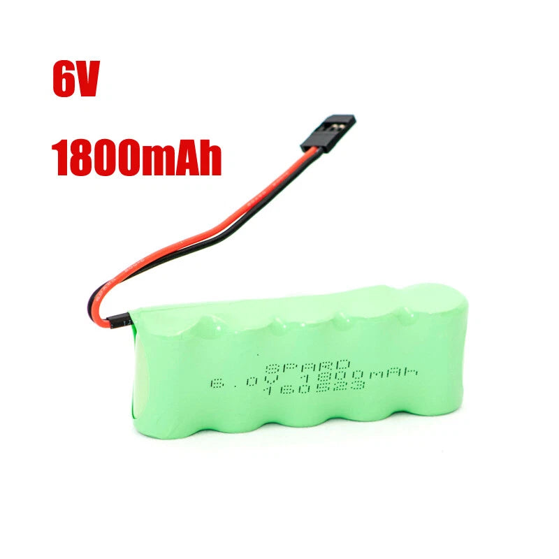 Primal RC 1/5 Dragster 6V 1800mAh NI-MH Battery for Helicopter Robot Car Toys Battery