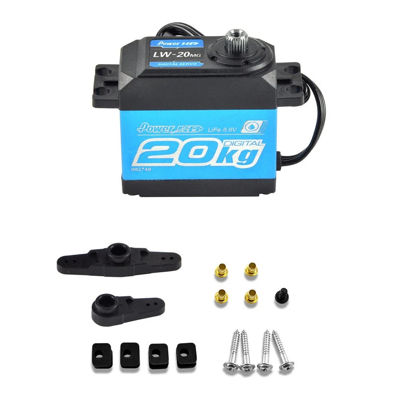 Power HD LW-20MG W-F 4.8-6.6V 20kg Super Torque Digital Servo For RC Cars Planes