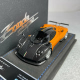 1/43 Peako Model Pagani Zonda Cinque Metallic Orange w/ Carbon NFS Version 30108