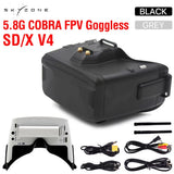 SKYZONE Cobra S / X V4 FPV Goggles 5.8G 48CH Receiver DVR for FPV Racing Drone