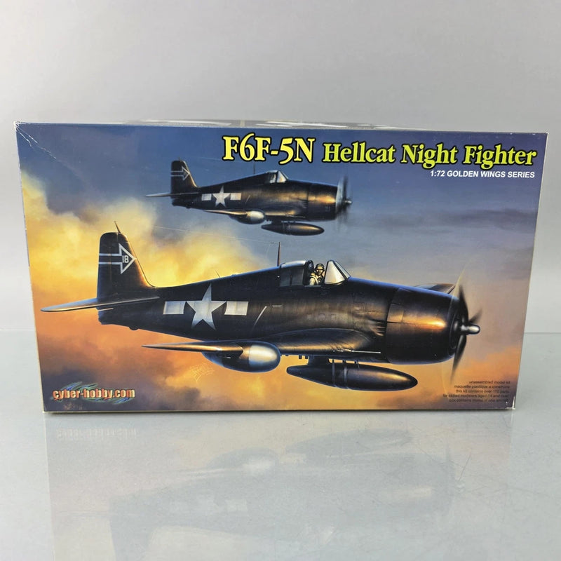 DRAGON MODELS 1:72 Grumman F6F-5N Hellcat Night Fighter Cyber-Hobby Kit 5080