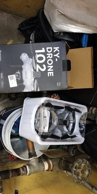 MIJIA KY102 360 8K professional drone kit in retail box with mounted parts