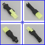 Mini-tamiya to SM 2P No Wires Adapter For RC Plane Truck Boat Battery Toy Hobby
