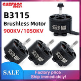 4x SURPASSHOBBY B311 900KV 1050KV Brushless Motor for RC FPV Freestyle Drone
