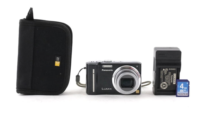 Panasonic LUMIX DMC-ZS6 12.1MP Black Digital Camera Bundle