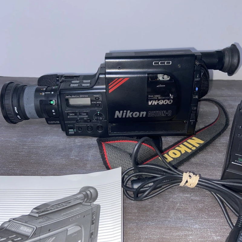 Nikon Action-8 VN-900 AC Power Adapter AC-10 RFU RF-10 DK-80 Manuals Parts Only