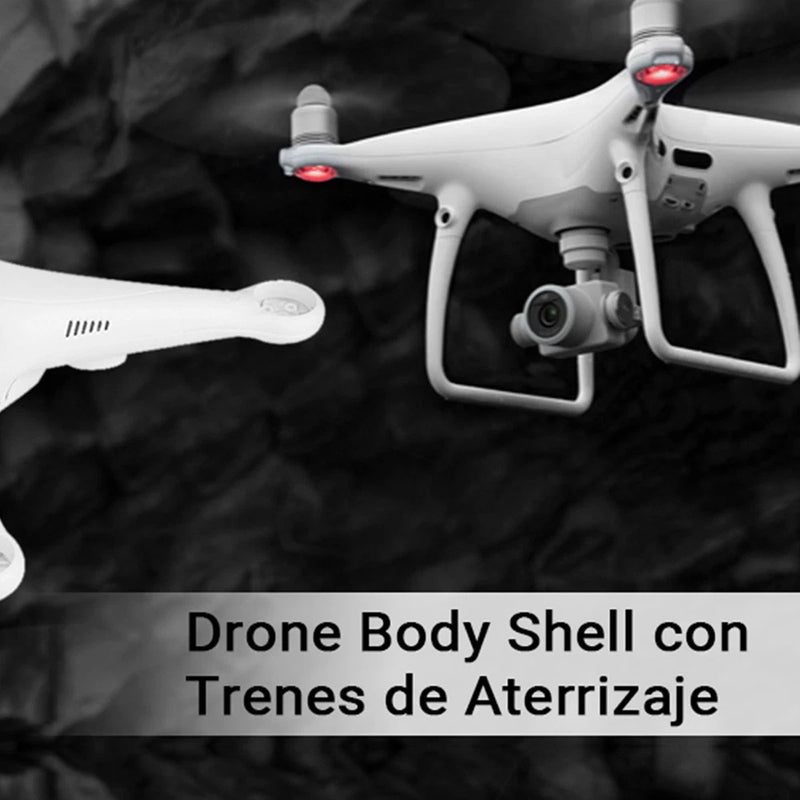 1pc Drone Body Shell Frame 2pcs Landing Gears For 3 Professional W