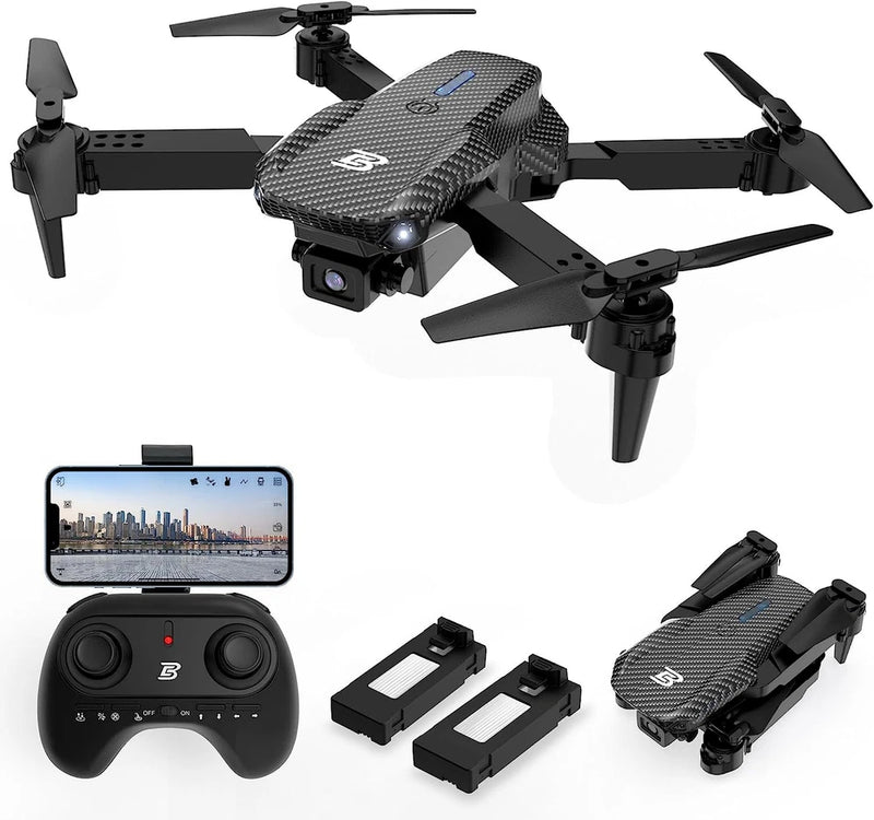 BEZGAR BD101 Drone with 1080P Camera for Adults and Kids - Foldable FPV...  H3