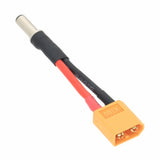 Male DC 5.5 x 2.1mm barrel to XT60 Male cable 14AWG 5CM Lipo Battery Supply FPV