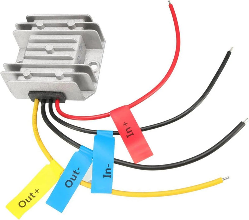 Voltage Converter DC/DC 12V/24V to 6V 10A 60W Converter Step Down, Waterproof IP