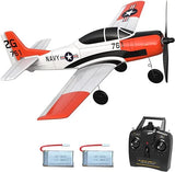 VOLANTEXRC T-28 Trojan 4CH Airplane with X-Pilot Stabilizer - (RTF)
