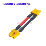 Amass XT30U 2mm Plug Female to Female Connector 50CM 16AWG Wire Cable for Drone