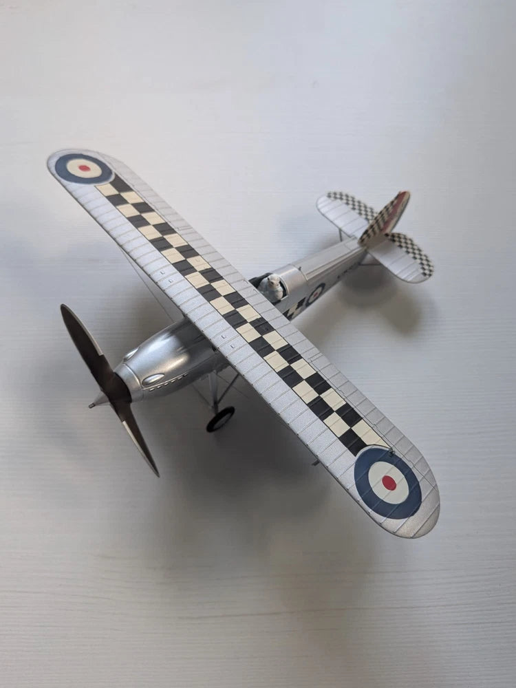 Hobby Master Hawker Fury Mk. I Diecast Model Airplane + Mini Pilot K1930
