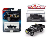 1:64 1985 Toyota Hilux SR5 Pickup Truck -- Black -- Majorette: Collection Deluxe