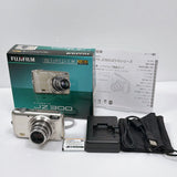 Fujifilm FINEPIX JZ300 Champagne Gold Compact Digital Camera Tested Japan