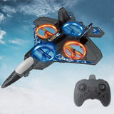 2.4G 6CH RC Airplane Remote Control Drone Quadcopter Durable Aircraft Kids Toy